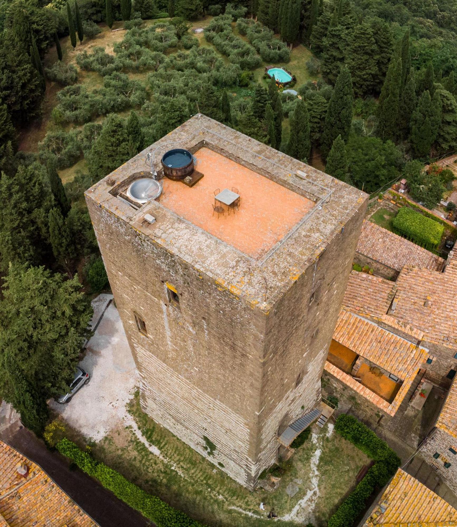 Torre Dei Belforti Montecatini Val di Cecina Exteriér fotografie